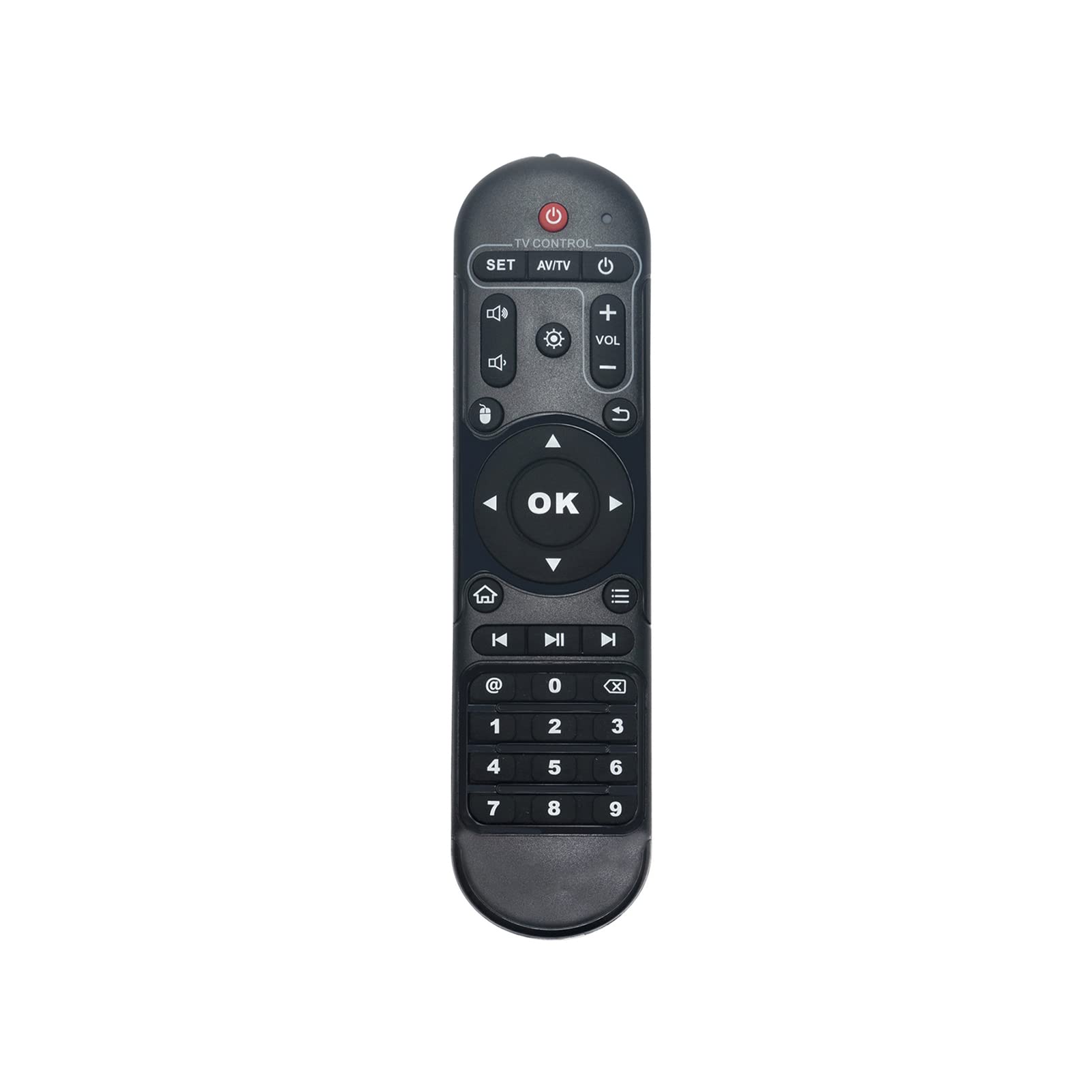 Telecomando Sostitutivo X33-005 Per Android TV Box - Compatibile Con MXQ Pro, T95M, X96, H96 Pro+ E Molti Altri