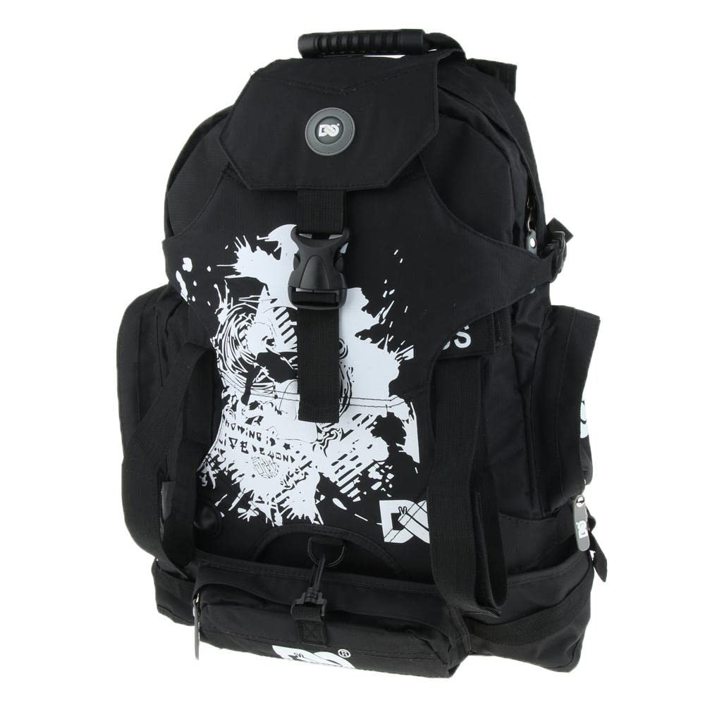 Borsa Per Pattini A Rotelle Con Tracolla | Tasca Laterale Con Cerniera | Grande Capacità Per Bambini - Foto 9