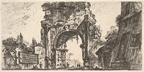 Peinture Murale Plate Arch of Drusus sur toile haut de gamme 60x90