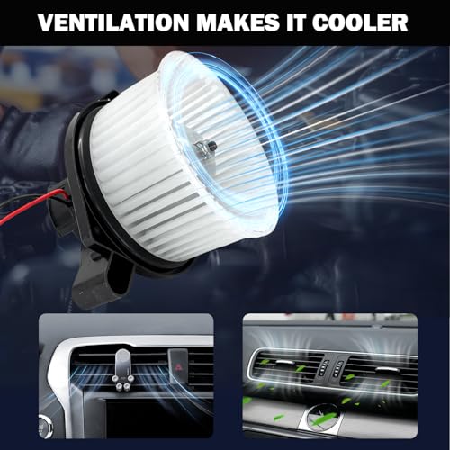 Image of 700187 AC Heater Blower Motor Fan Assembly Fit for Chevy Colorado 2004-2012 ，for Chevy SSR 2003-2006 ，for Gmc Canyon 2004-2012 89019178