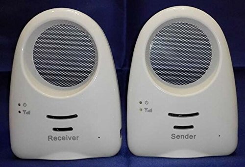 BW® Nuovo monitor audio digitale per bambini, suono chiaro citofono unidirezionale, tre ninne nanne, illuminazione ambientale giallo ultra freddo