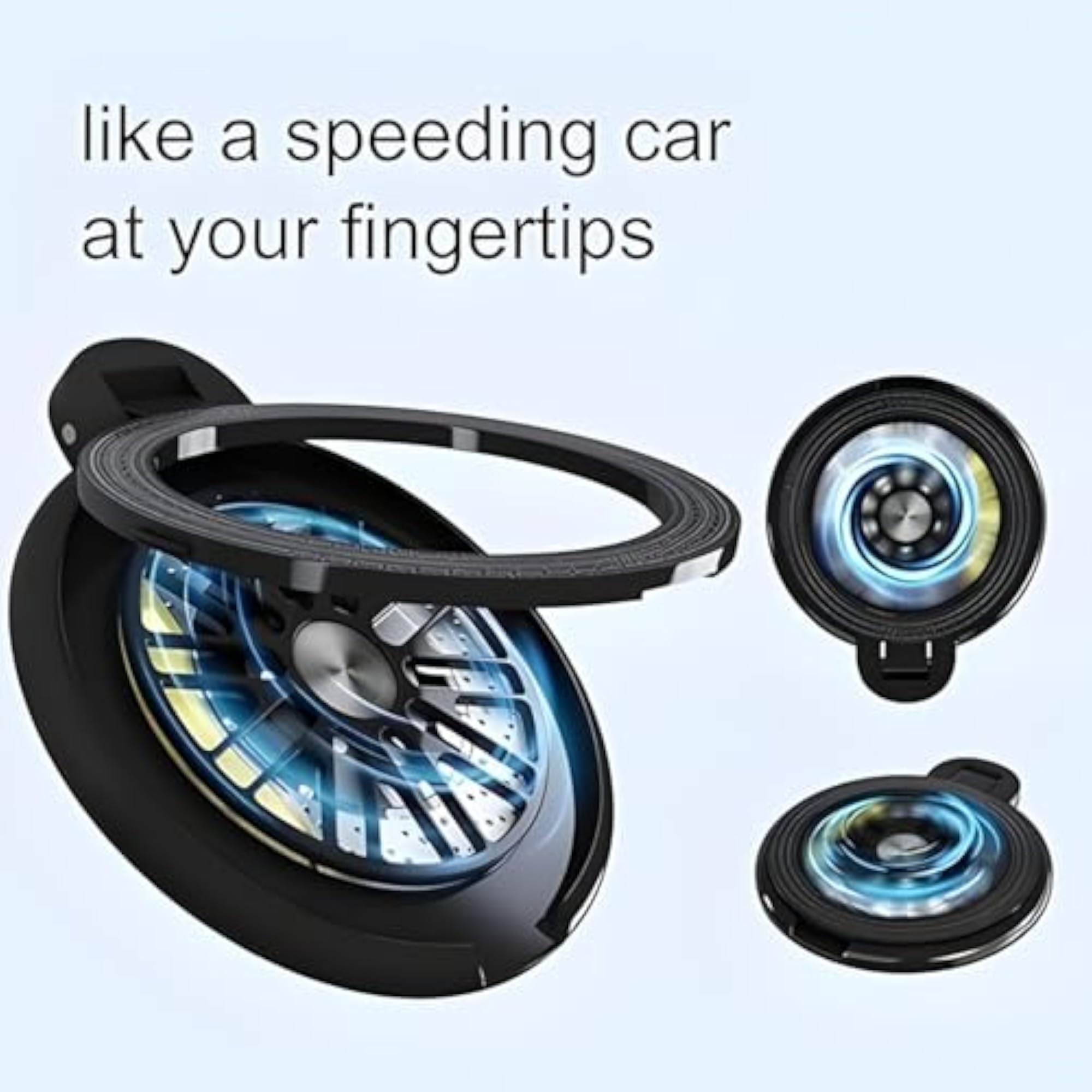 Rotating Mobile Phone Ring Holder & Stand