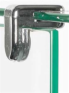 Two Way Metal Cube Clip in Chrome - Lot of 10