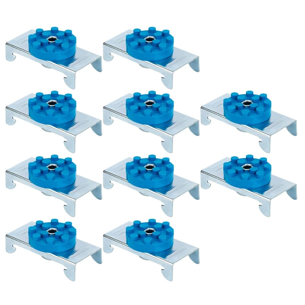 UDSKNV[KSL 10Pcs Resilient Sound Clips, Sound Insulation Clips for Resilient Channel for Soundproofing