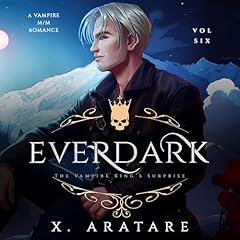 Diseño de la portada del título Ever Dark, Vol 6: The Vampire King's Surprise