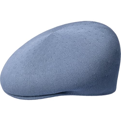 Image of Kangol Tropic 504 Hat - Warm Grey/XL Ivy Caps & Flat Caps, Denim Blue, M