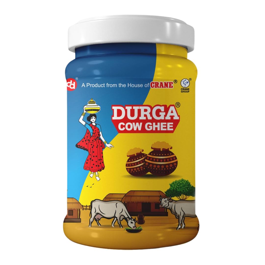 Durga Ghee - Cow Ghee 1L Jar | Traditional Ghee | Authentic Ghee | ISO & Fssai certified | Preservative Free | Fresh And Pure Cow Ghee for Better Digestion and Immunity (B0CVKZS67R) Amazon Price History, Amazon Price Tracker