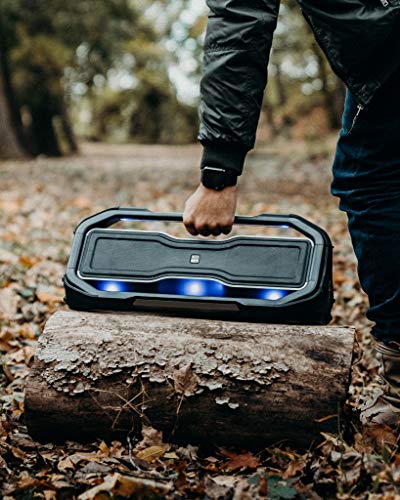Image of Altec Lansing x Realtree ROCKBOX XL Wireless Bluetooth Speaker, Portable Waterproof with 20 Hour Playtime and 5 Illuminating LED Light Modes, Floating Speaker for Indoors and Outdoors