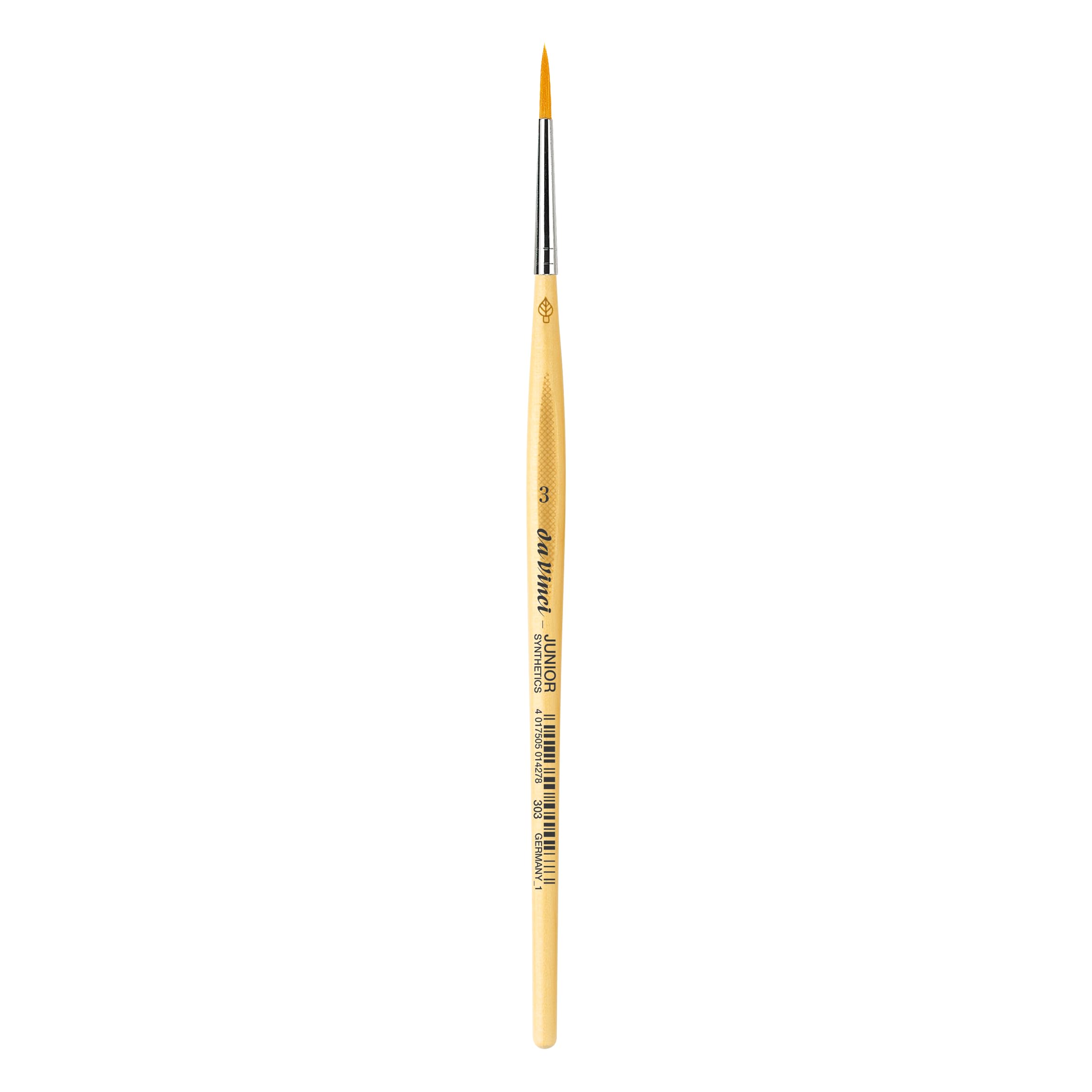 Da Vinci 303 Series Synthetic Brush, Bristle, Yellow, 19 x 0.23 x 30 cm — image 1