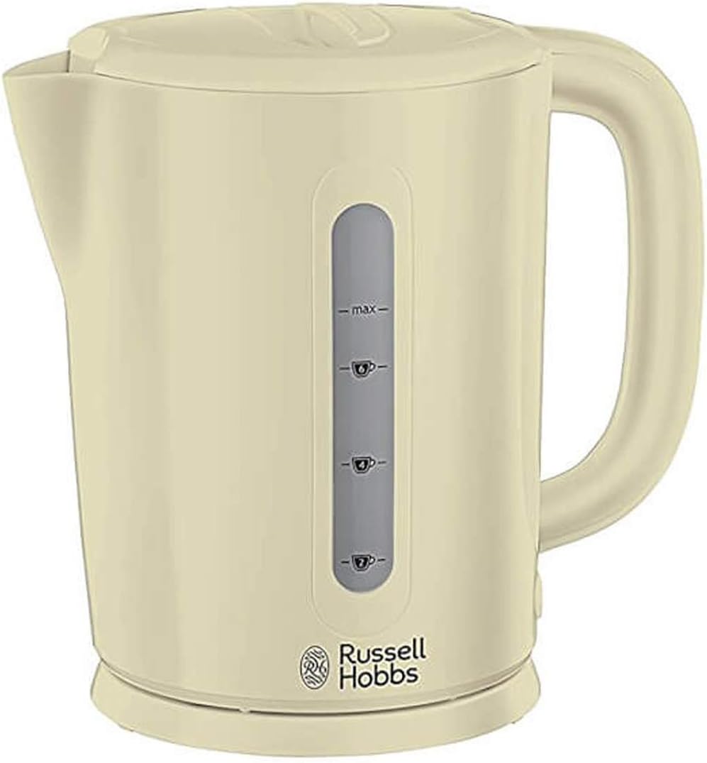 Russell Hobbs Darwin Kettle, 1.7 Litre, 2200 W, Cream