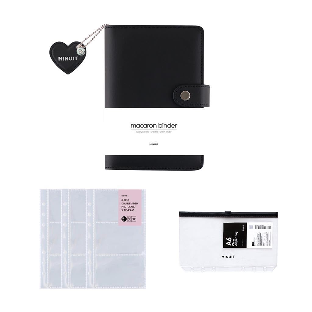 Amazon.co.jp: MINUIT マカロン フォトバインダー A5 A6 30枚パック