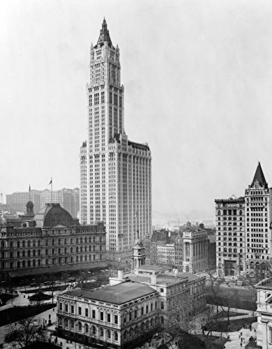 Woolworth Building 1913 Nthe Woolworth Building New York City The WorldS Tallest Building At The Time Of Its Completion In 1913 Until 1930 Photograph 1913 Poster Print by (18 x 24)