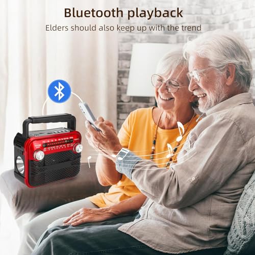 Radio de survie pour intempéries avec alertes météo et dynamo - 2