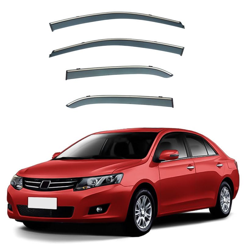 Déflecteurs de vent pour Zotye Z300 2012-2017 - Set de 4 pièces pare-pluie d'origine