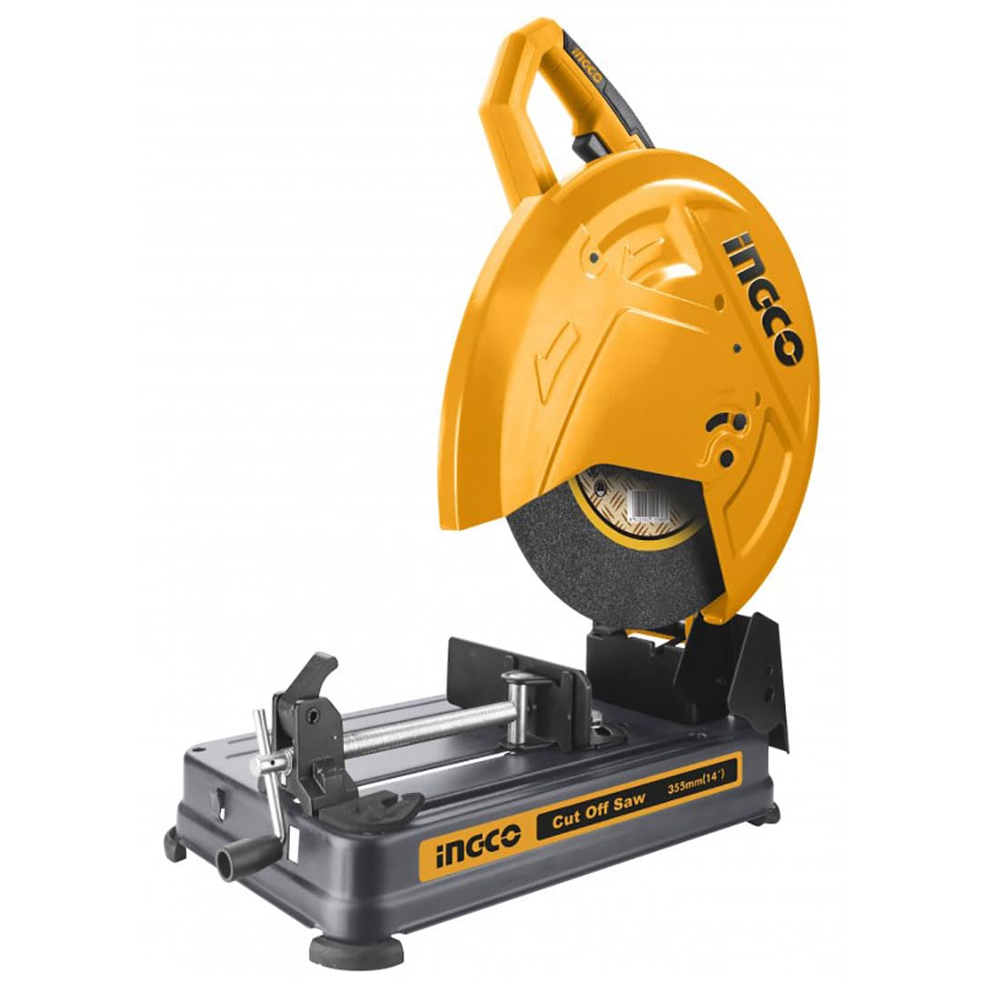 Ingco Cos35568e Troncatrice per Ferro Sega per taglio Metallo Acciaio 2400 W Disco 355 mm
