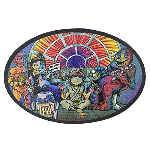 Moodmats x Team Death Star Millenium Moodmat Upcycled Rubber Mat