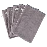 Matériau doux et agréable pour la peau : les gants de bain en microfibre sont fabriqués en polaire corail de haute qualité. Le matériau doux, absorbant et doux pour la peau est incomparablement doux au toucher et durable, parfait pour le nettoyage du corps et du visage.