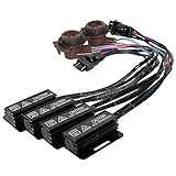 3157 3457 LED Load Resistor Adapter 50W 6Ohm Upgraded Canbus Decoder Fix DRL Turn Signal Tail Light Error Code Hyper Flashing Wiring Relay Harness