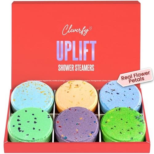 Cleverfy Shower Steamers Aromatherapy for Women and Men – Self-Ca...