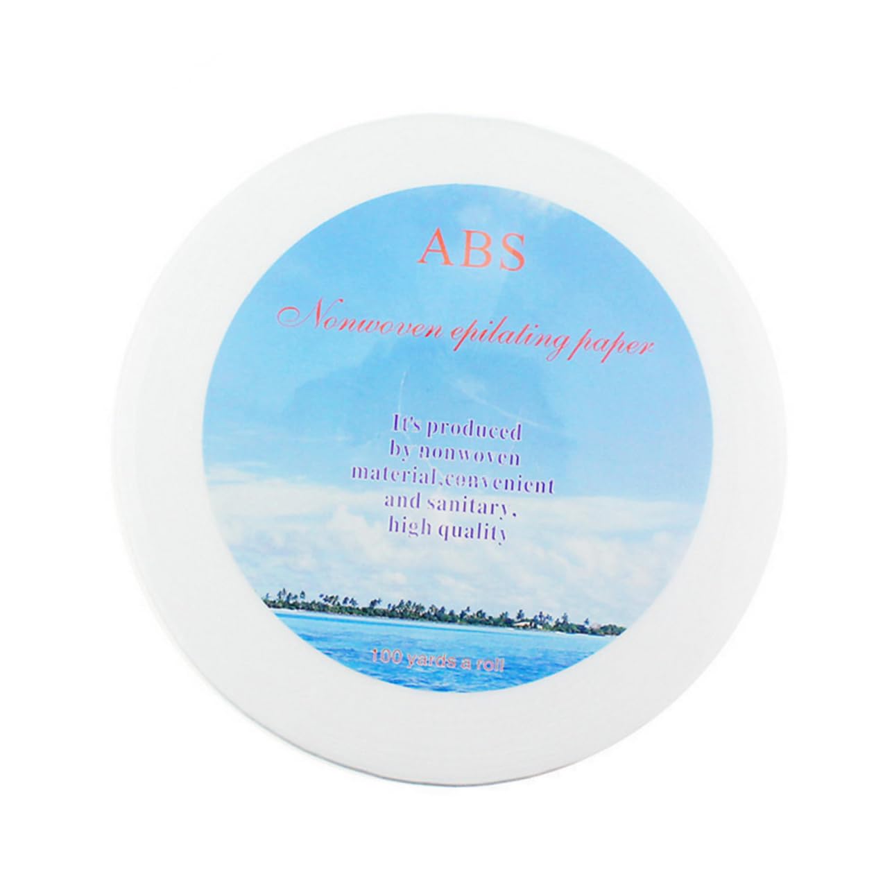 Ipetboom Easy to Use Hair Removal Paper 100 Yard Roll Soft Flexible Strong Adhesive No Extra Tool Needed for Salon Home Use