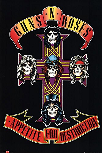 Guns N Roses Poster 22 x 34in
