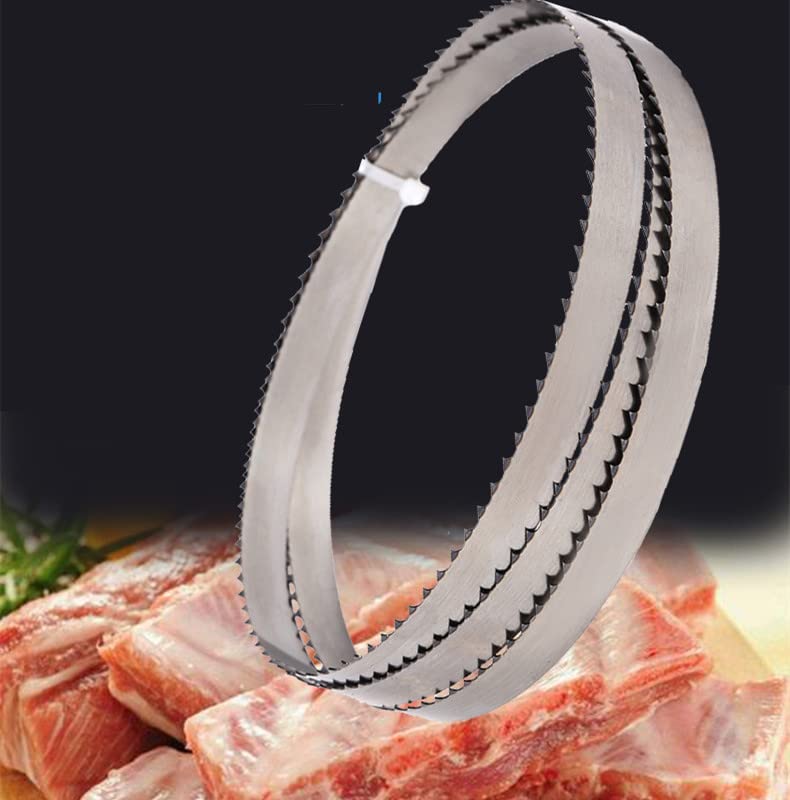 Brzeszczoty do pił taśmowych Brzeszczoty taśmowe do cięcia ości mrożonego mięsa rybnego 1200-2580 mm x 16 mm / 19 mm x 0,56 mm 4 zęby(16x0.56mmx4tpi,2400mm)