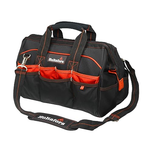 Hultafors Work Gear HT5543 Tradesman's Tool Bag, 33 Pockets, Heavy Duty Ballistic Polyester Tool Carrier, Adjustable Slip-Resistant Shoulder Straps - Image 4