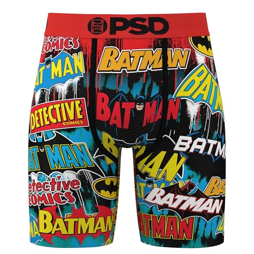 PSD Men's Batman Eras Boxer Briefs, Multi, XL2