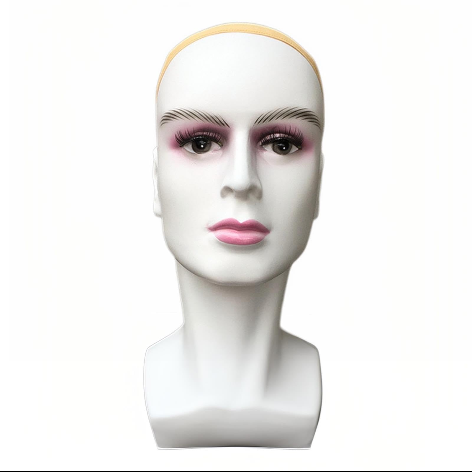 Busto Testa Manichino, Modello Espositore Parrucche, Salone Negozio