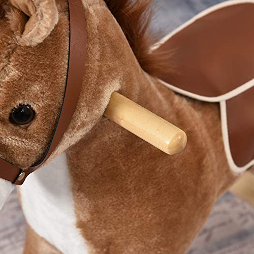 Qaba US330-109BN Rocking Horse Plush Animal thumb #7