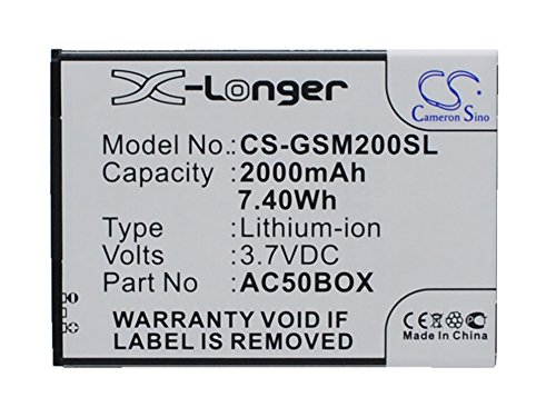 Cameron Sino CS-HIQ100SL - batería para HP iPaQ 100/iPaQ 110/111 (iPaQ 2000 mAh)