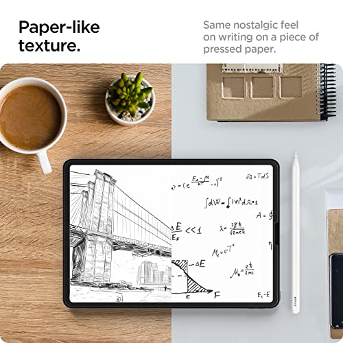 Spigen Protetor de tela PaperTouch [PaperTouch Pro] projetado para iPad Pro 12,9 polegadas M2 (2022)