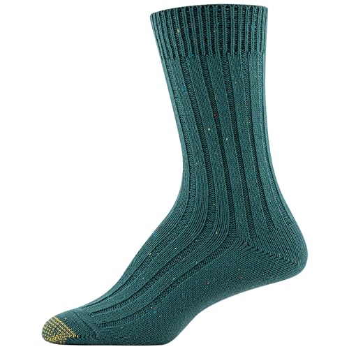 Image of GOLDTOE Womens Casual Texture Crew Socks, Multipairs