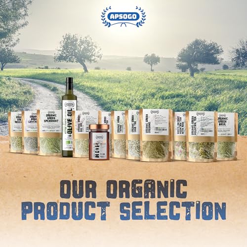 APSOGO Griechisches Meersalzblume - Grobes Meersalz von der Ägäis - Unraffiniert & Ohne Zusätze - 300g im Nachhaltigen Beutel