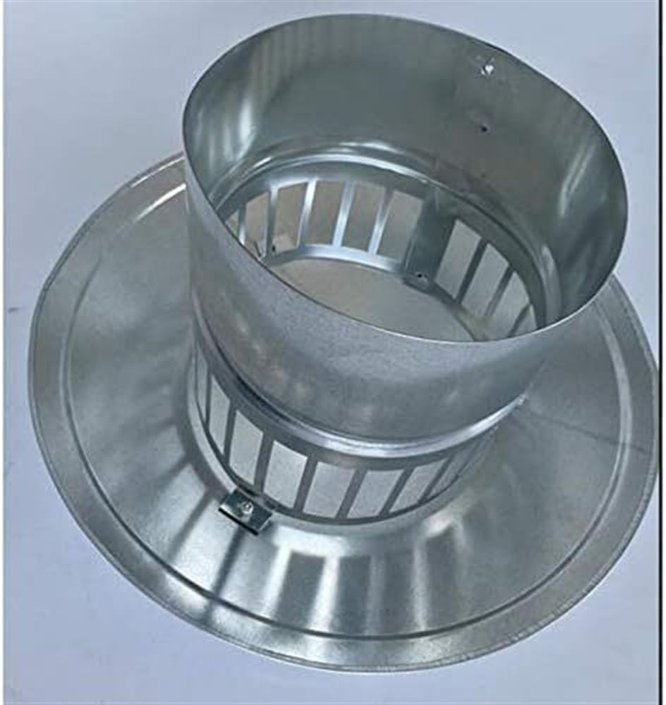 Cappellino per camino, protezione per uccelli, in acciaio inox, copertura per canna fumaria, cappellino da pioggia e neve