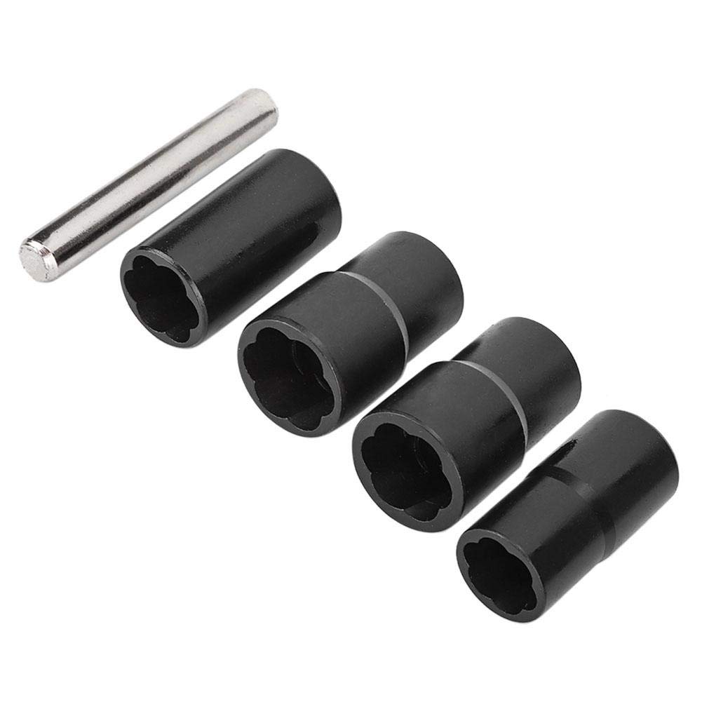 Extracteur Ecrou Antivol,Extracteur Ecrou Antivol Douille Ecrou Abimé,Estrattore Bulloni Antifurto,Douilles Torsadées /2,Tbe Twsi Socket Set,5Pcs Twi Socket Set Roue De Verrouillage