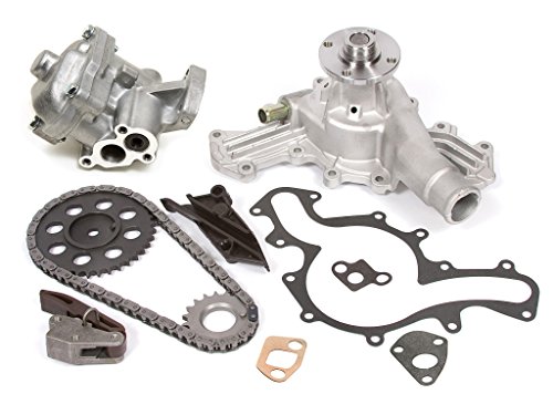 Evergreen TK813WOPT Compatible With 90-94 Ford Explorer Ranger Aerostar Mazda B4000 4.0L OHV 12V Timing Chain Kit Water Pump Oil Pump