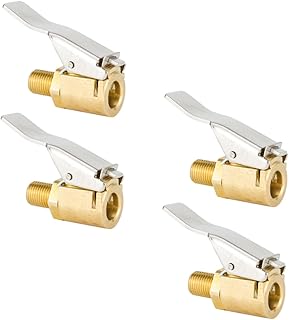 VICASKY Mandril Inflável Para Pneu De Carro 4 Unidades Mandril De Ar De Latão Acessório De Mangueira De Mangueira Resistente Mandril De Ar Com Trava De Ar Mandril De Ar De Fluxo