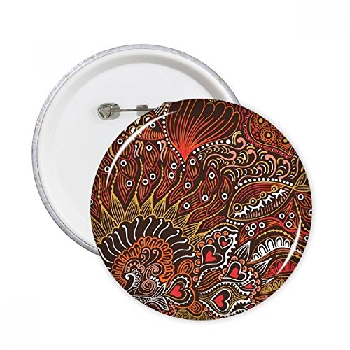 Poissons broches rondes de grande taille pour customisation vêtement et décoration sac