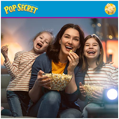 Image of Pop Secret Microwave Popcorn, Movie Theater Butter Flavor, 3.2 Oz Sharing Bags, 6 Ct
