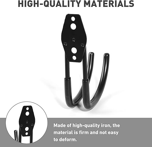 Miniatura 7 de Para Ford Bronco - Gancho organizador para maletero para Ford Bronco 2021 2022 + (hierro, 1 unidad, negro)