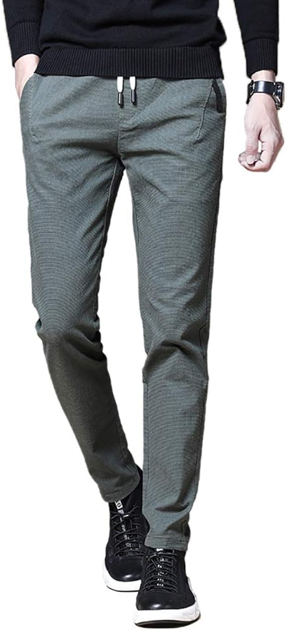 Amazon Minghe チノパン メンズ ストレッチ スキニーパンツ 綿 ズボンスリム ジーンズ ストレート スラックス 大きいサイズ カジュアル 美脚 細身 ボトムス ビジネスパンツ パンツ 通販