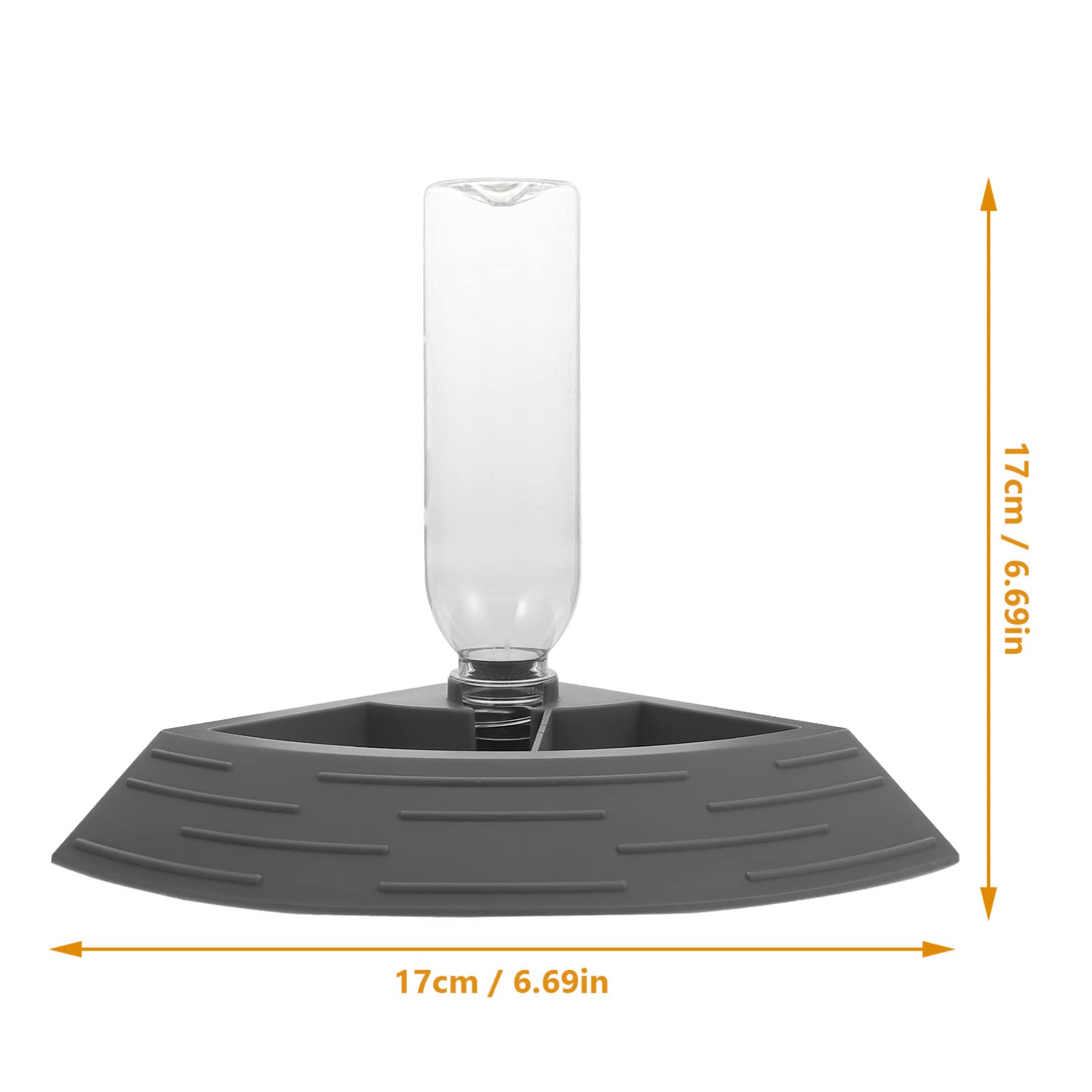 Balacoo Reptile Water Bottle: tortoise water bowl Automatic Lizard Waterer Water Dispenser Frog Waterer for Lizard Turtle Frog