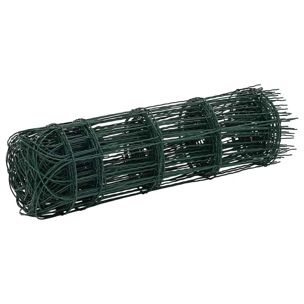 Beetzaun Metall 10x0,65m Beeteinfassung Grün