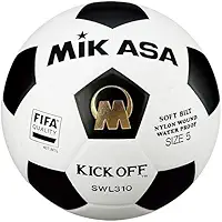 MIKASA Bola de Futevôlei SWL310, Amarela e Preta