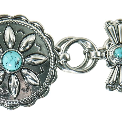 Image of Lucky Brand Women's Western Leather Belt | Classic | Fashion | Vintage | Buffalo Leather | Western-Inspired