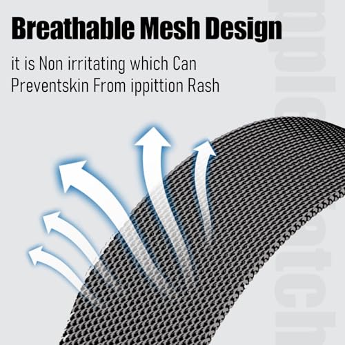 Image of VEMIGON Milanese Loop Metal Band Compatible with Samsung Galaxy Watch 8 40mm 44mm / Watch 8 Classic 46mm, Mesh Magnetic Stainless Steel Replacement Strap (Watch Not Included)