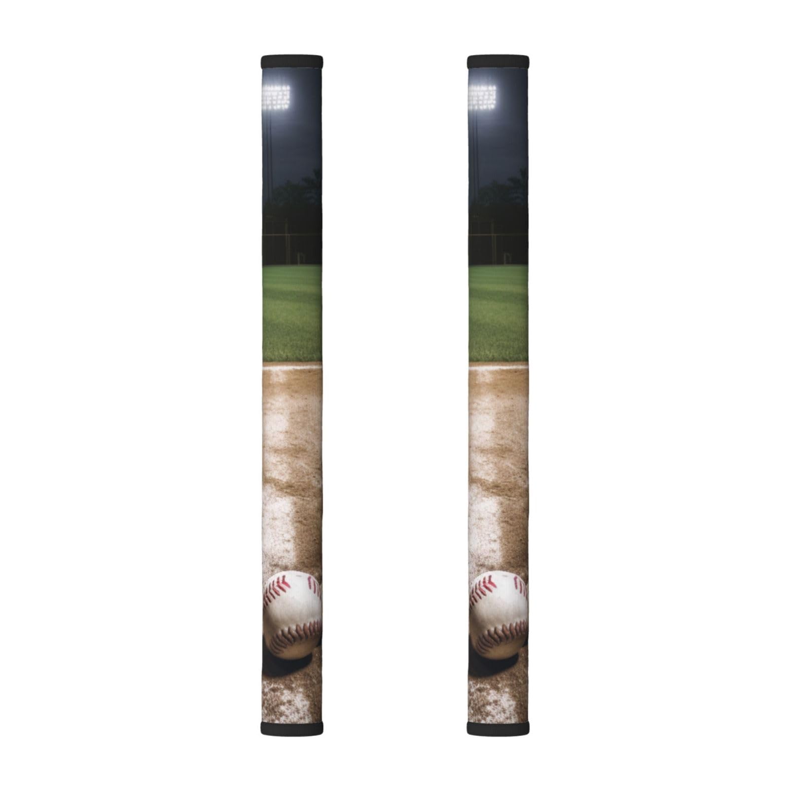 VGFJHNDF Refrigerator Door Handle Covers 2-Pack, Baseball Sports Field Printed Protect and Decorate for Fridge Ovens Dishwashers