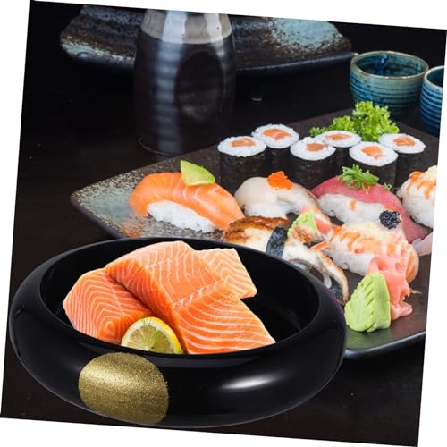 Plato sushi reutilizable redondo de plástico LIFKOME miniatura 5