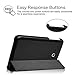Fintie Slim Shell Case for Samsung Galaxy Tab E Lite 7.0 2013 (Model SM-T110/T111/T113), Ultra Lightweight Protective Stand Cover, Black